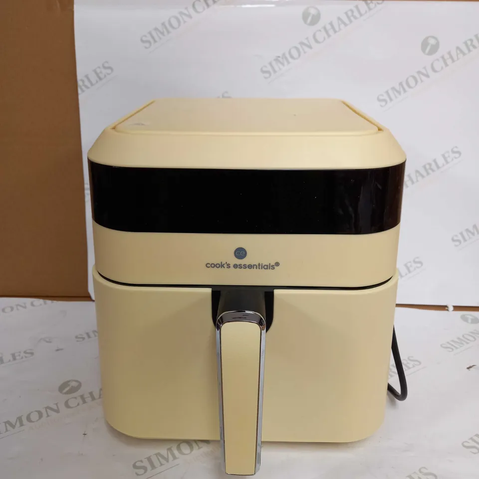 COOKS ESSENTIALS AIR FRYER IN YELLOW