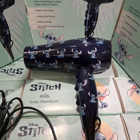 BRAND NEW BOXED DISNEY STITCH IONIC HAIRDRYER
