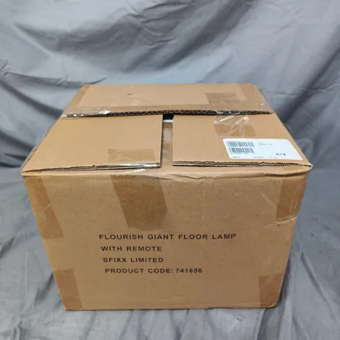 FLOURISH SOLAR FLOOR LAMP WITH REMOTE 