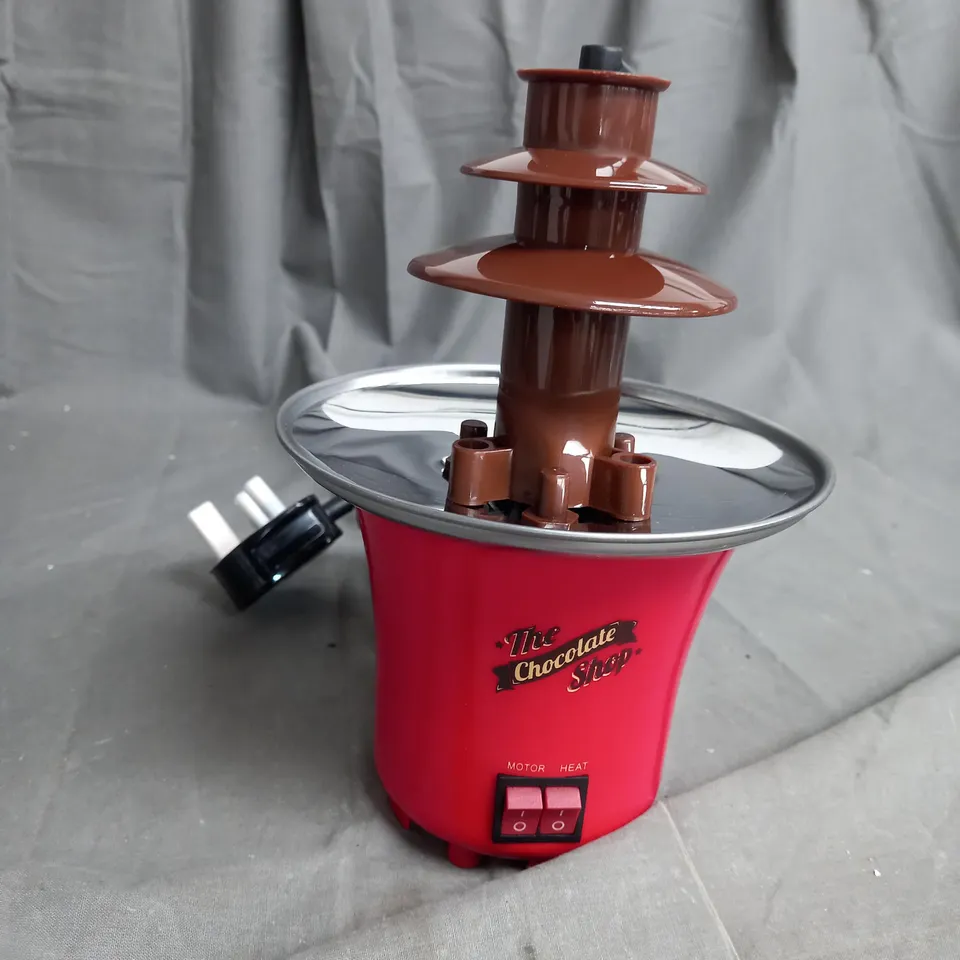 BOXED GLOBAL GIZMOS CHOCOLATE FOUNTAIN 