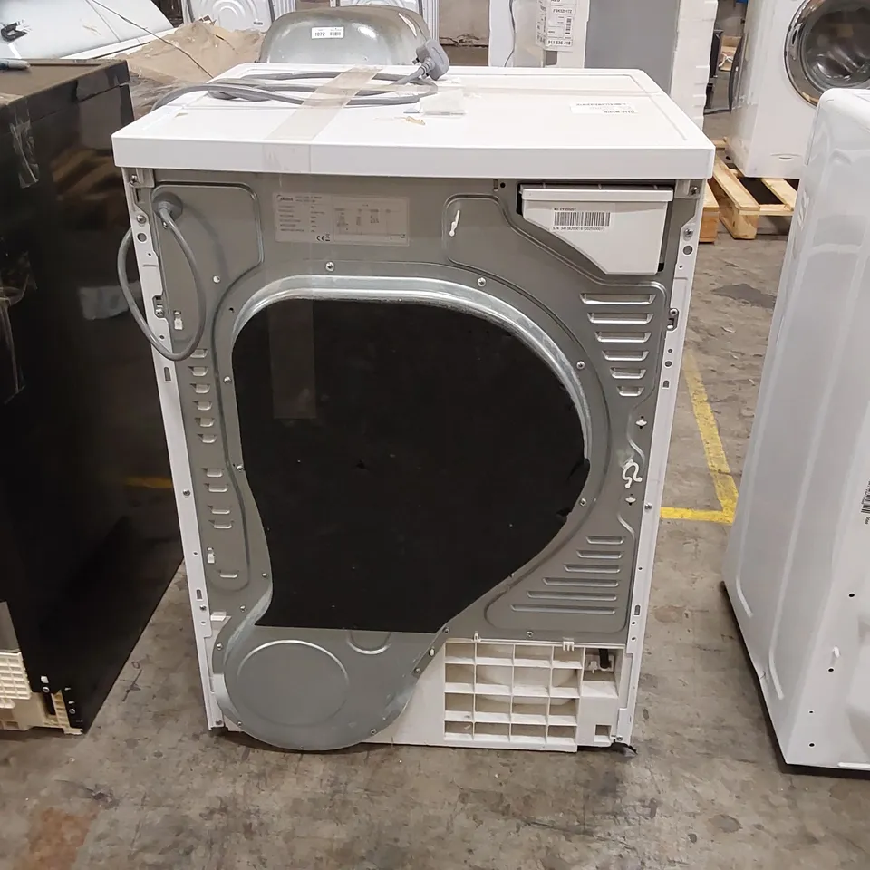 MIDEA MDG09EC80 FREESTANDING CONDENSER TUMBLE DRYER, 8KG, 16 PROGRAMMES, AUTO-DRY, ANTI-CREASE, DELAY START, CHILD LOCK - WHITE [ENERGY CLASS B]