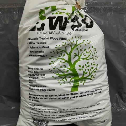 EVO RECYCLED LW30 WOOD FIBRE SPILLAGE ABSORBENT GRANULES (30 LITRES) - COLLECTION ONLY