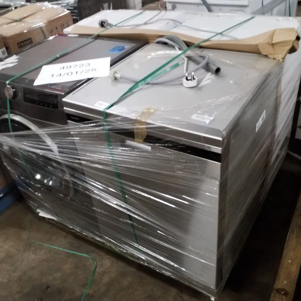 PALLET OF APPROXIMATELY 4 UNPROCESSED RAW RETURN WHITE GOODS TO INCLUDE