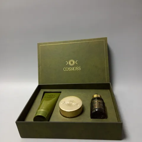 COSMOSS THREE PRODUCT SET - HAD CLEANSER , FACE CREAM AND GOLDEN NECTAR
