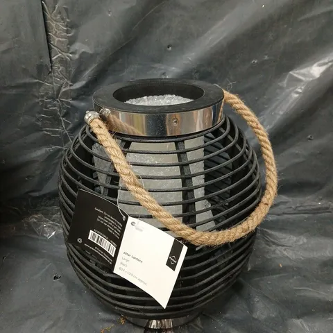 LARGE BLACK ALTER LANTERN 