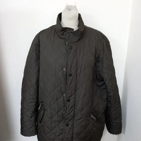 BARBOUR BOMBER JACKET IN KHAKI GREEN SIZE XL