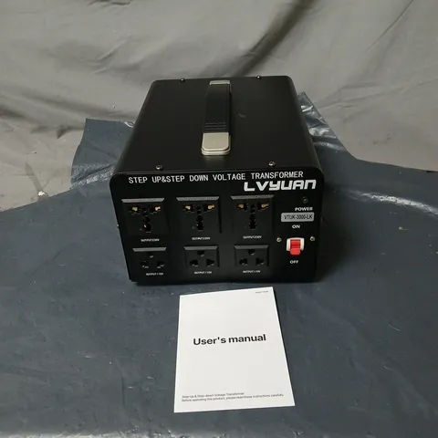 LVYUAN VTUK-3000-LK STEP UP/DOWN VOLTAGE TRANSFORMER BOXED