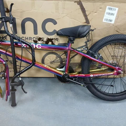 ZINC 20 INCH BMX BIKE NEOCHROME - COLLECTION ONLY