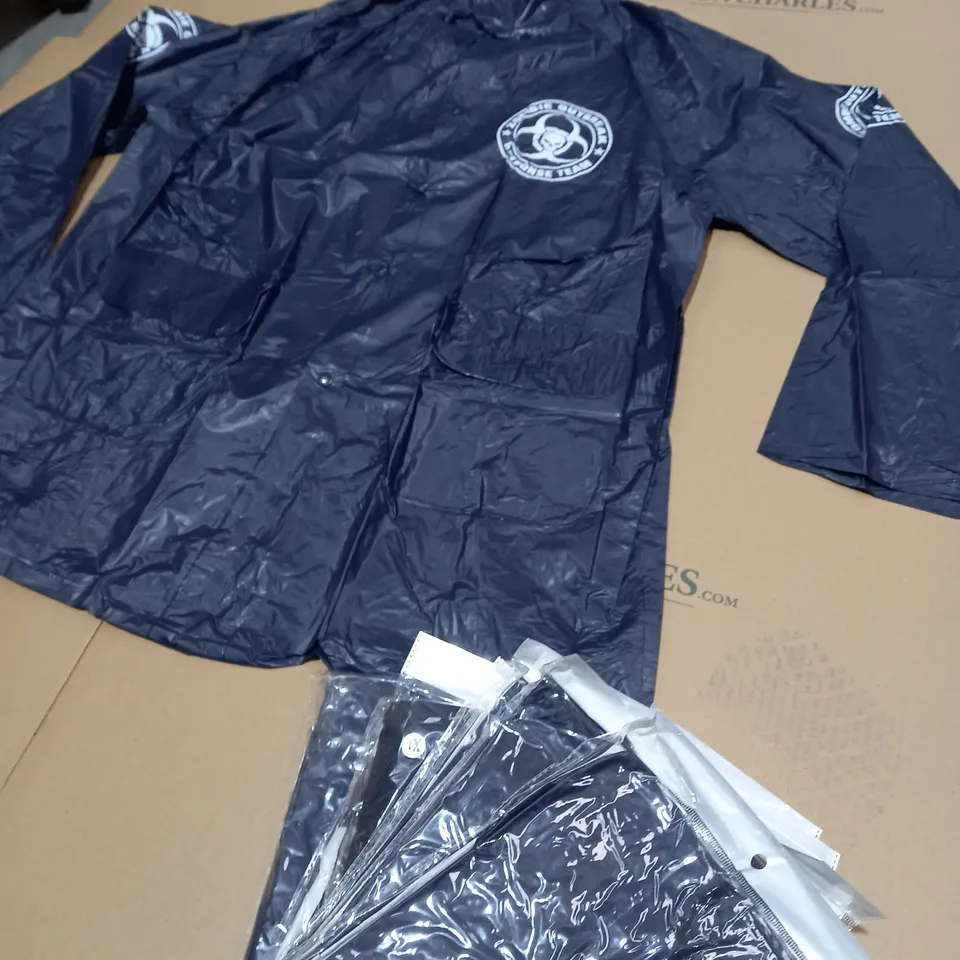 10 X ZOMBIE OUTBREAK RESPONSE TEAM THIN JACKETS 
