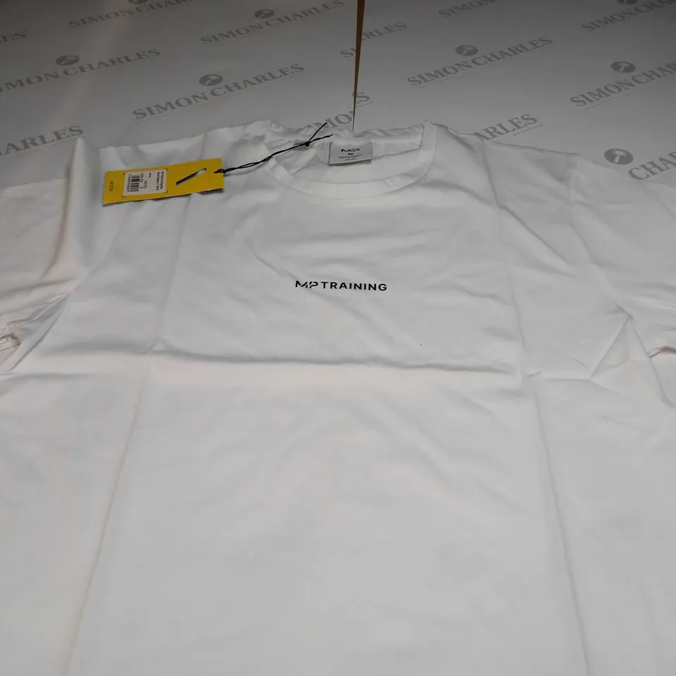 MP MENS ORIGINALS SHORT SLEEVE T-SHIRT IN WHITE - SMALL