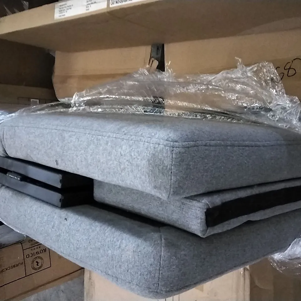 GREY FABRIC SPRING SOFABED 
