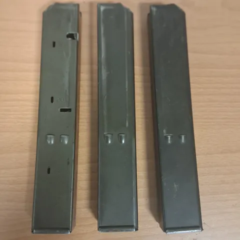 LOT OF 3 METAL U2I GUN MAGAZINES
