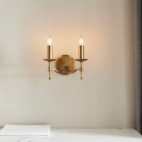 BOXED EMPERADOR CANDLE WALL LIGHT
