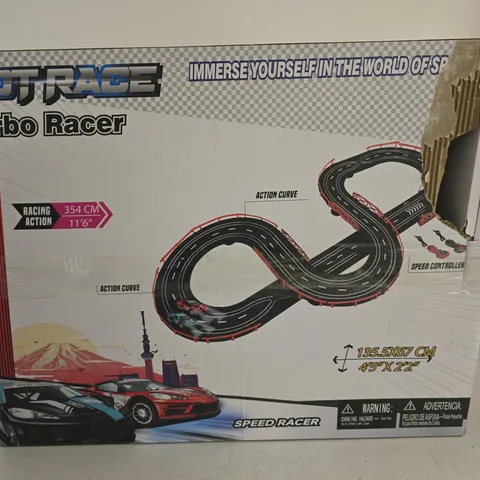 SLOT RACE TURBO RACER TRACK SET – BOXED