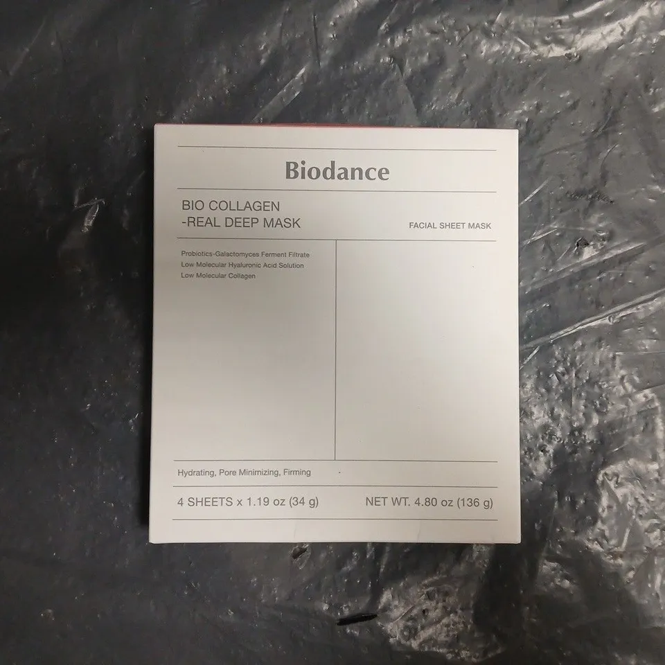 BIODANCE BIO COLLAGEN REAL DEEP MASK FACIAL SHEET MASK (4 SHEETS)