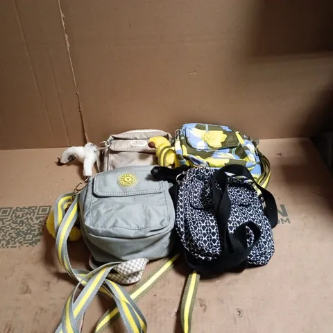 4 X KIPLING FANNI SMALL CROSS BODY BAGS