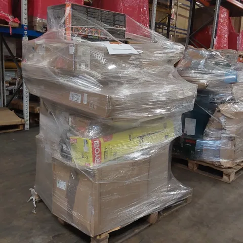 PALLET OF APPROXIMATELY 17 UNPROCESSED RAW RETURN HOUSEHOLD AND ELECTRICAL GOODS TO INCLUDE;