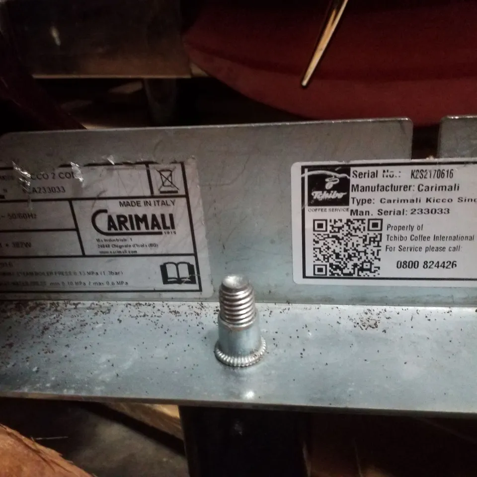 CARIMALI KICCO 2 TRADITIONAL COFFEE MACHINE