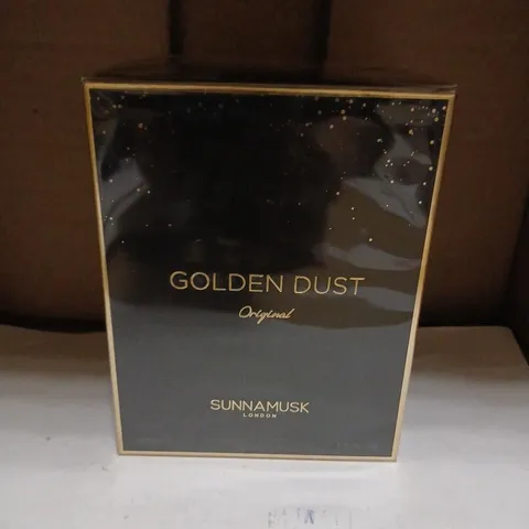 BOXED AND SEALED GOLDEN DUST ORIGINAL SUNNAMUSK EAU DE PARFUM 50ML