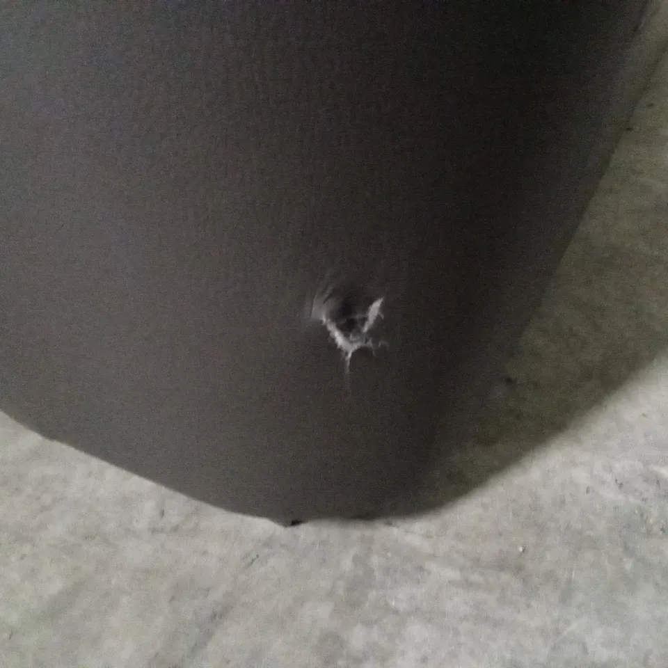 NAPLES ITALIAN LEATHER 2 SEATER SOFA - CHOCOLATE RRP £1099