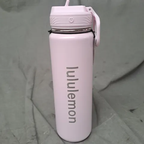 LULULEMON BACK TO LIFE SPORT BOTTLE 24OZ WITH STRAW LID IN PINK