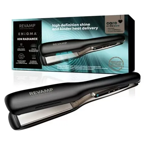 REVAMP PROFESSIONAL ENIGMA ION RADIANCE CERAMIC STRAIGHTENER ST-3000-GB
