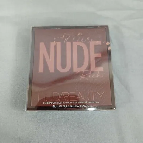 HUDA BEAUTY NUDE RICH EYESHADOW PALETTE