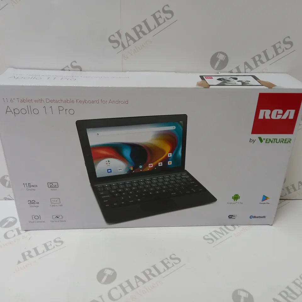 BRAND NEW BOXED APOLLO 11 PRO 11.6" TABLET WITH DETACHABLE KEYBOARD