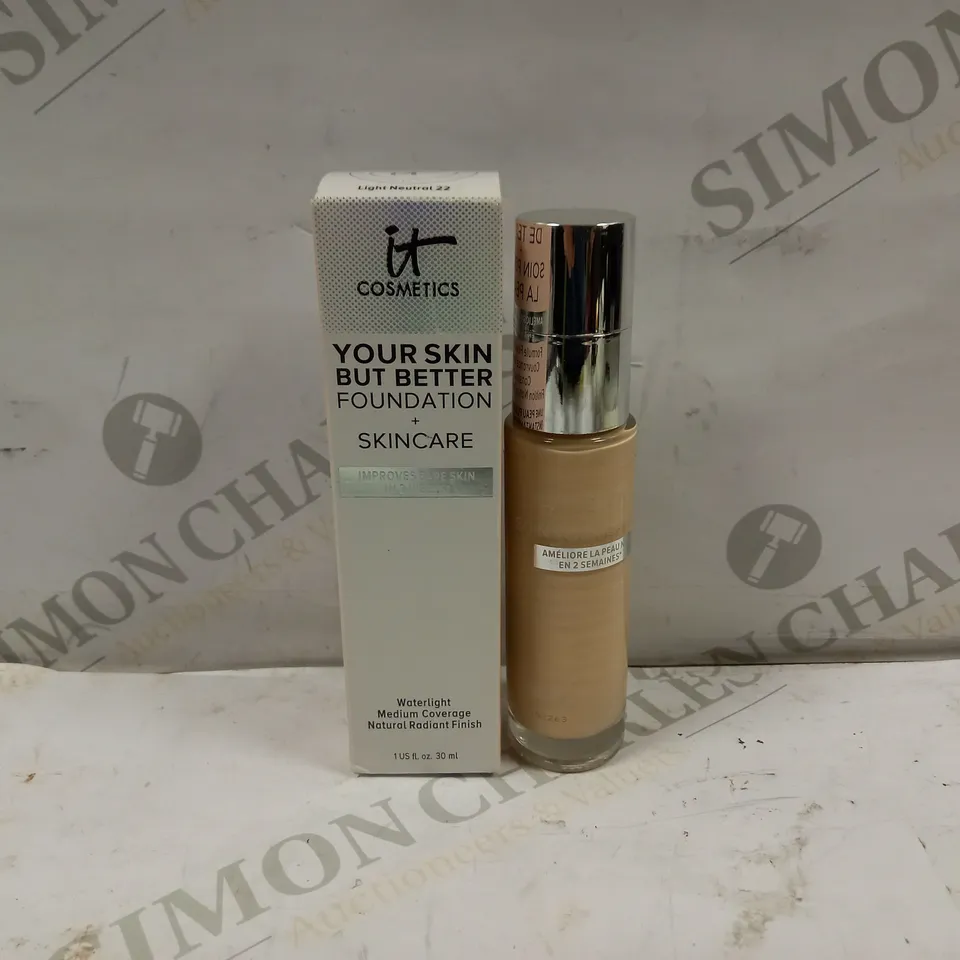IT COSMETICS YOUR SKIN BUT BETTER FOUNDATION + SKINCARE