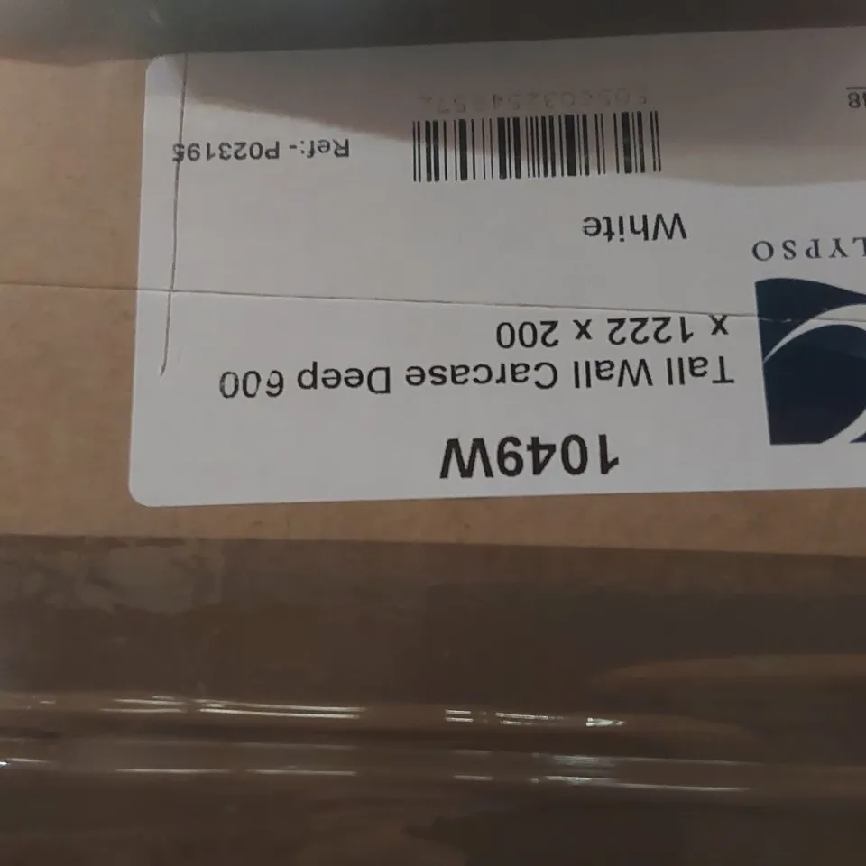 PALLET CONTAINING A LARGE QUANTITY OF BATHROOM FURNITURE PARTS INCLUDING: CALYPSO TALL WALL CARCASSES, CALYPSO WALL UNIT ECT
