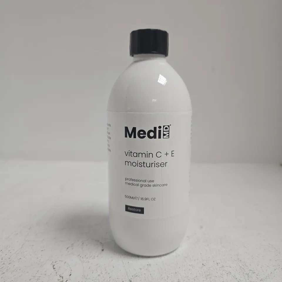 MEDIMD VITAMIN C + E MOISTURISER (500ML)