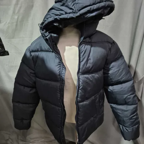 FRENCH CONNECTION PUFFER JACKET – NAVY, UK SIZE M