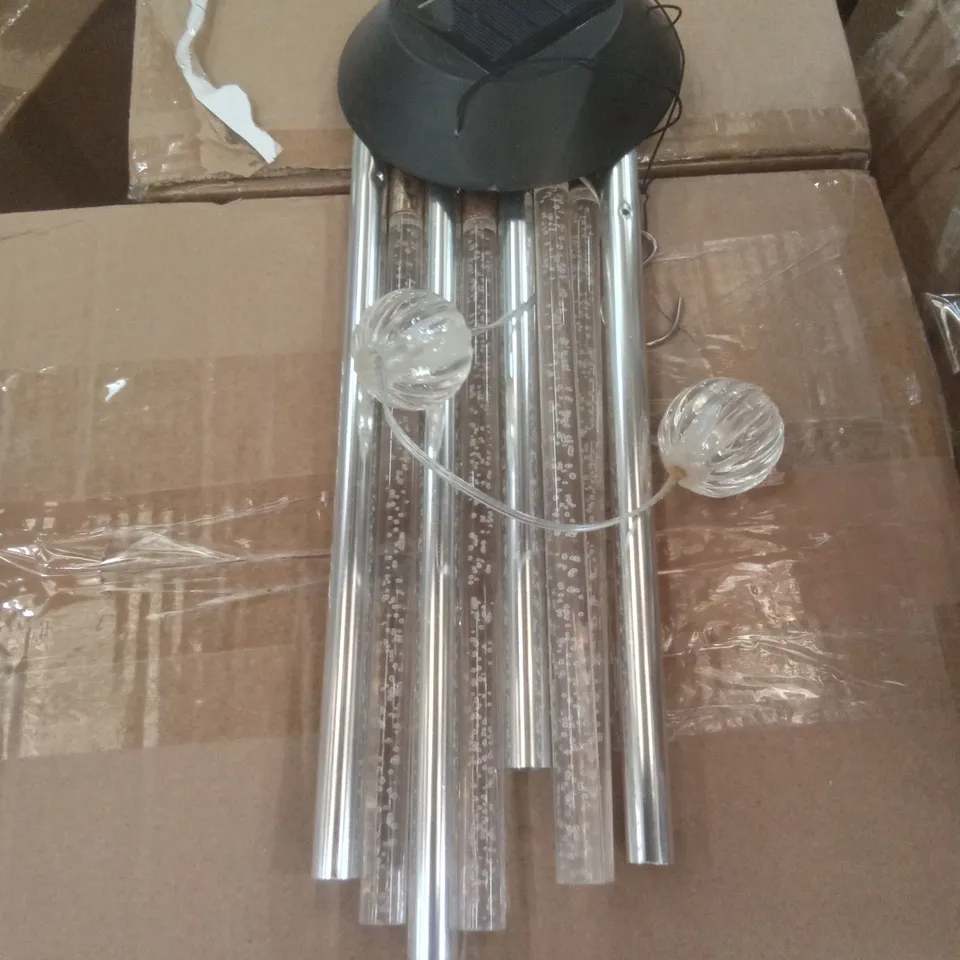SET OF LED SOLAR WIND CHIMES