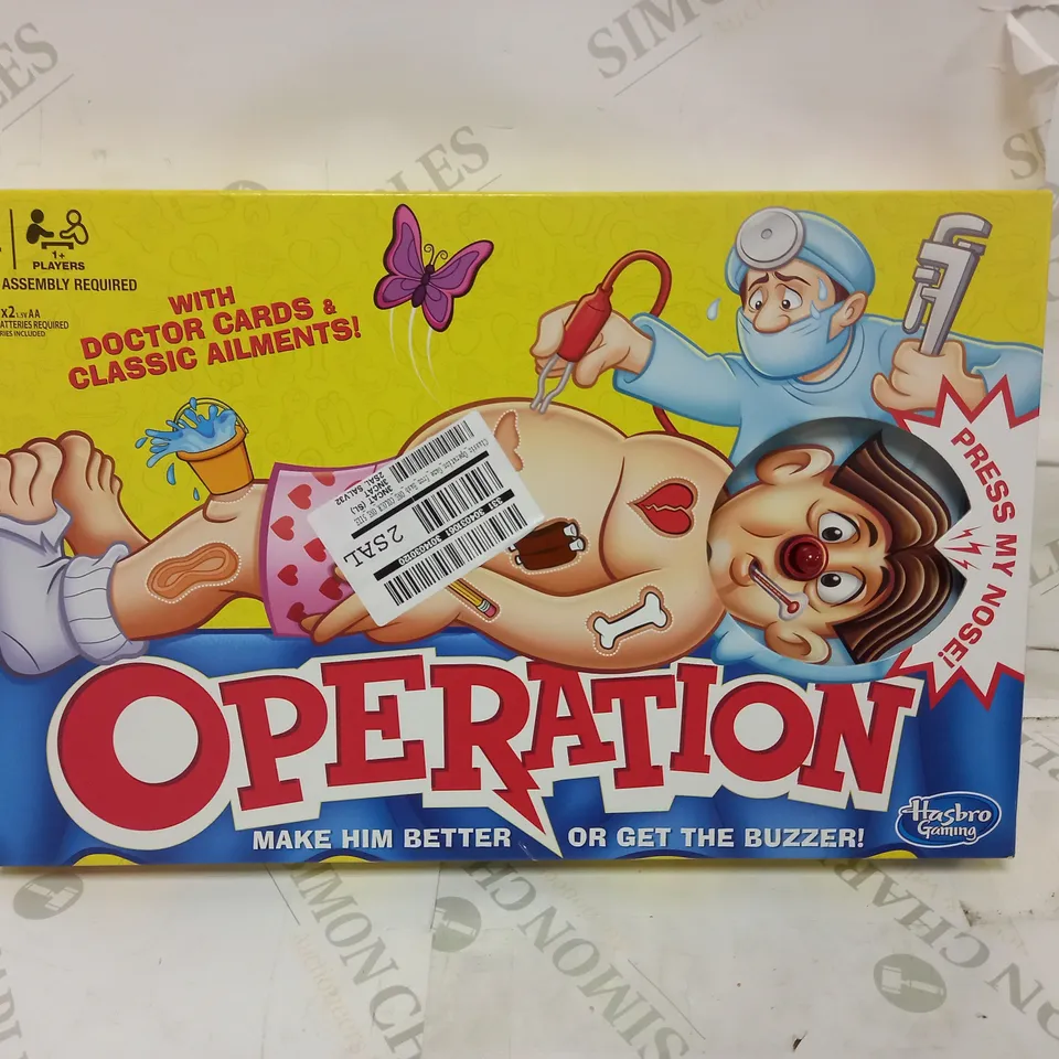 CLASSIC OPERATION GAME FROM HASBRO RRP £28