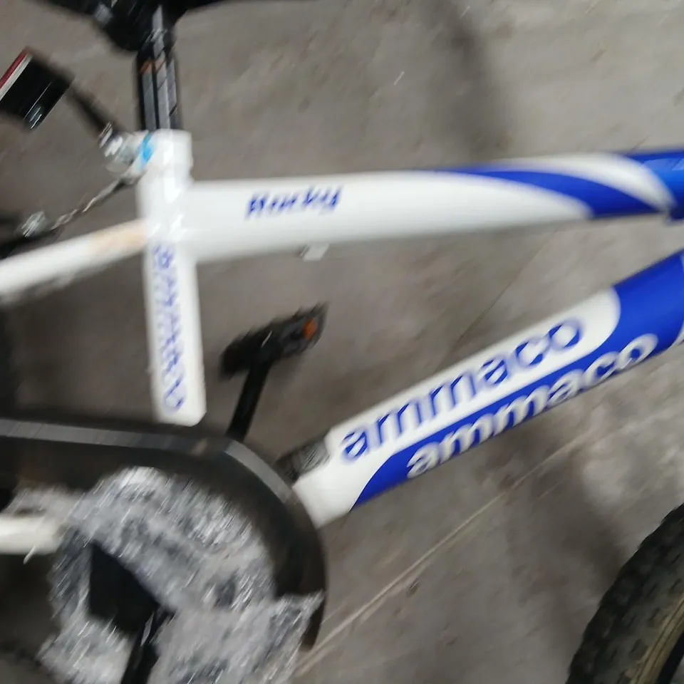 AMMACO MOUNTAIN BIKE – BLUE/WHITE, CHILD'S BICYCLE