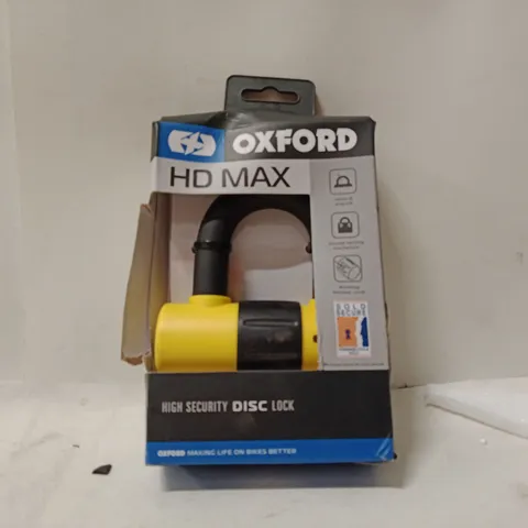 OXFORD HD MAX HIGH SECURITY DISC LOCK