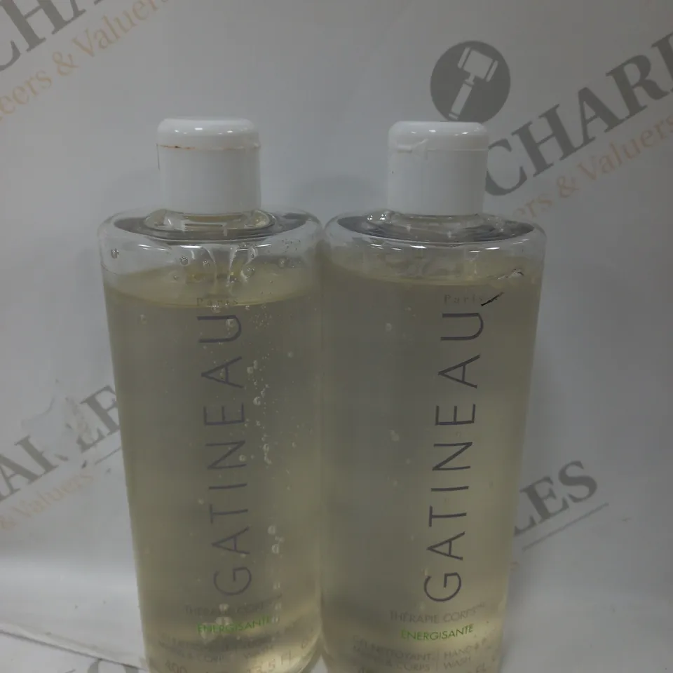 SET OF 2 GATINEAU ENERGISANTE HAND & BODY WASH 