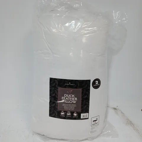 SEALED GAVEND CAVAILIA DUCK FEATHER PILLOW PAIR
