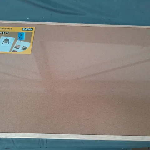 BI-OFFICE WOOD FRAME CORK NOTICE BOARD