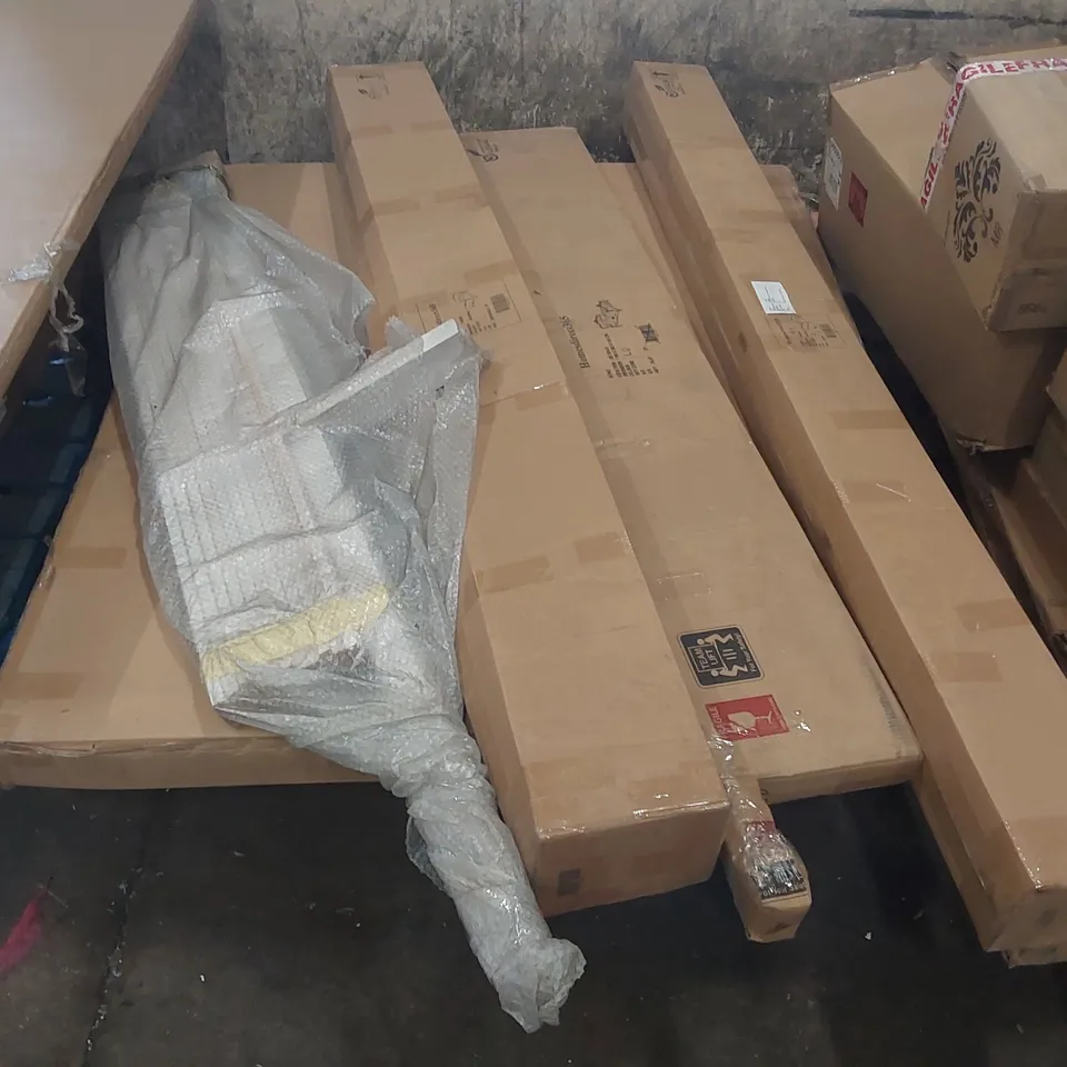 PALLET OF ASSORTED HOMESDIRECT365 FURNITURE PARTS ECT