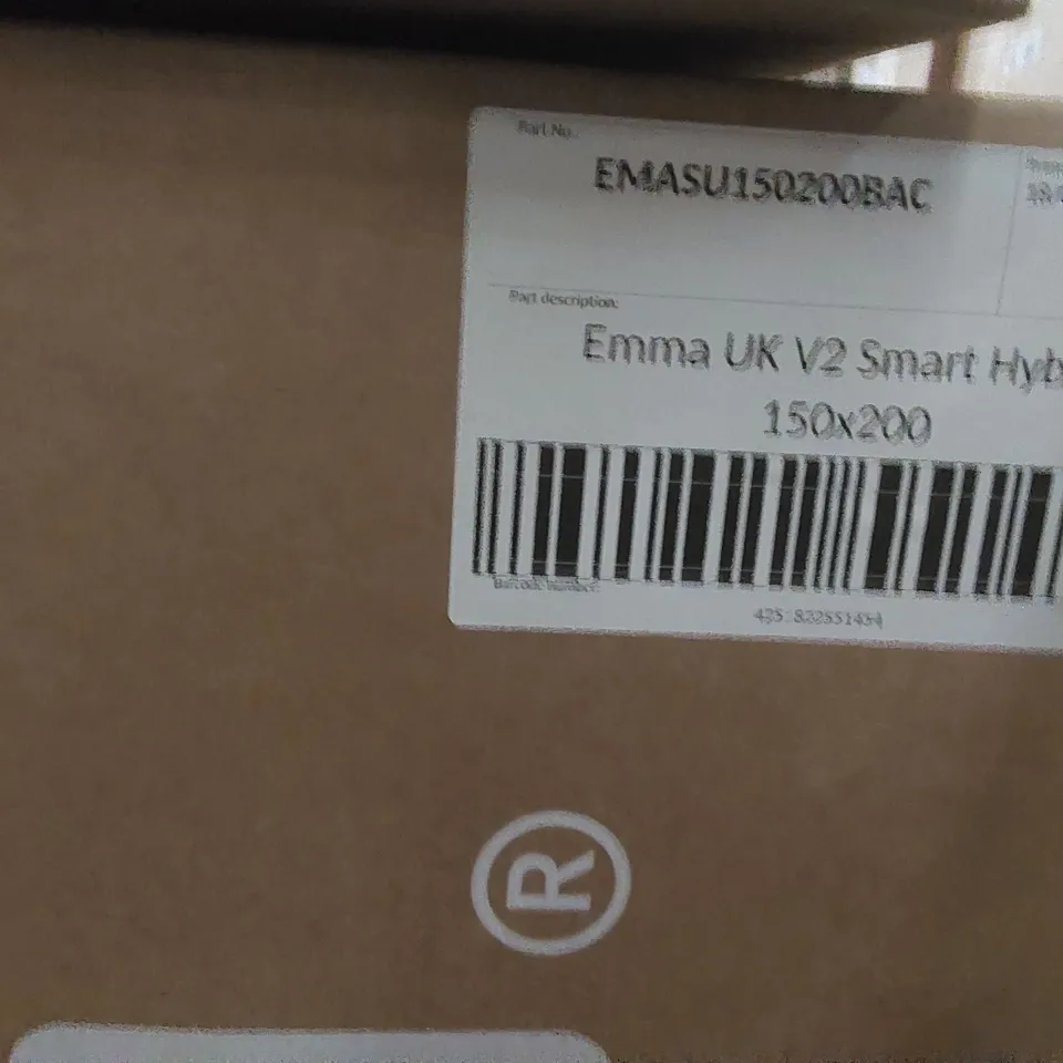 BRAND NEW BOXED EMMA UK V2 SMART HYBRID 150 x 200CM KING SIZE MATTRESS 
