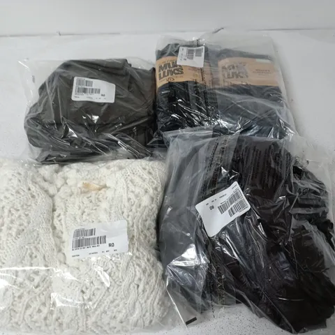 APPROXIMATELY 15 ASSORTED CLOTHING ITEMS IN VARIOUS SIZES, STYLES & COLOURS TO INCLUDE BRANDS SUCH AS MALISSA J, HELENE BERMAN, KIM&CO, ETC - COLLECTION ONLY