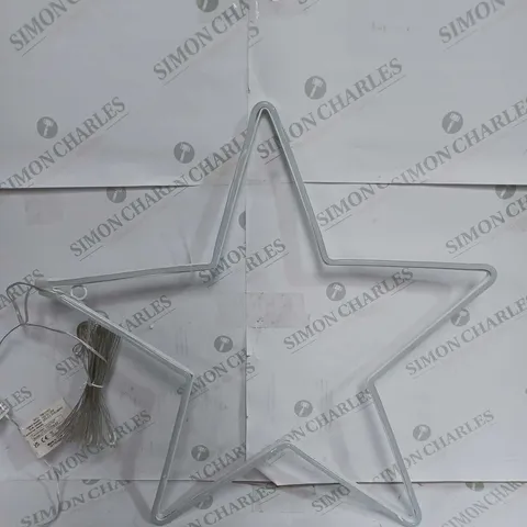 STAR PURE WHITE NEON LIGHT