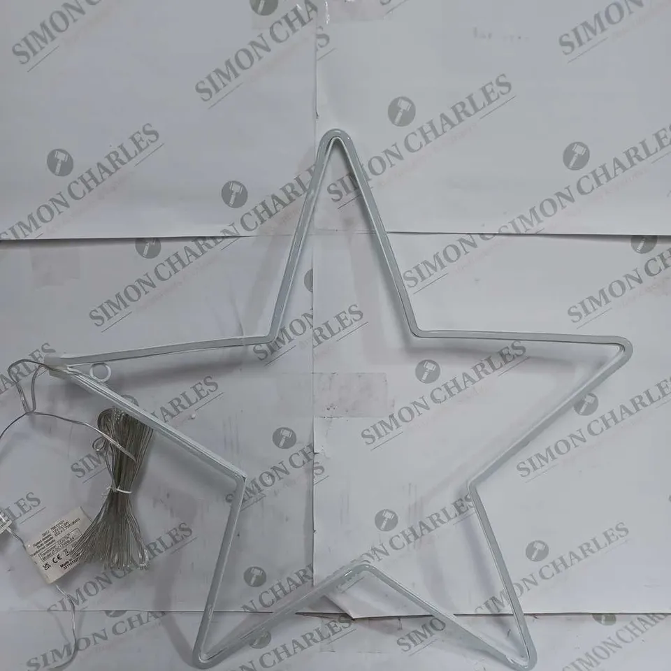 STAR PURE WHITE NEON LIGHT