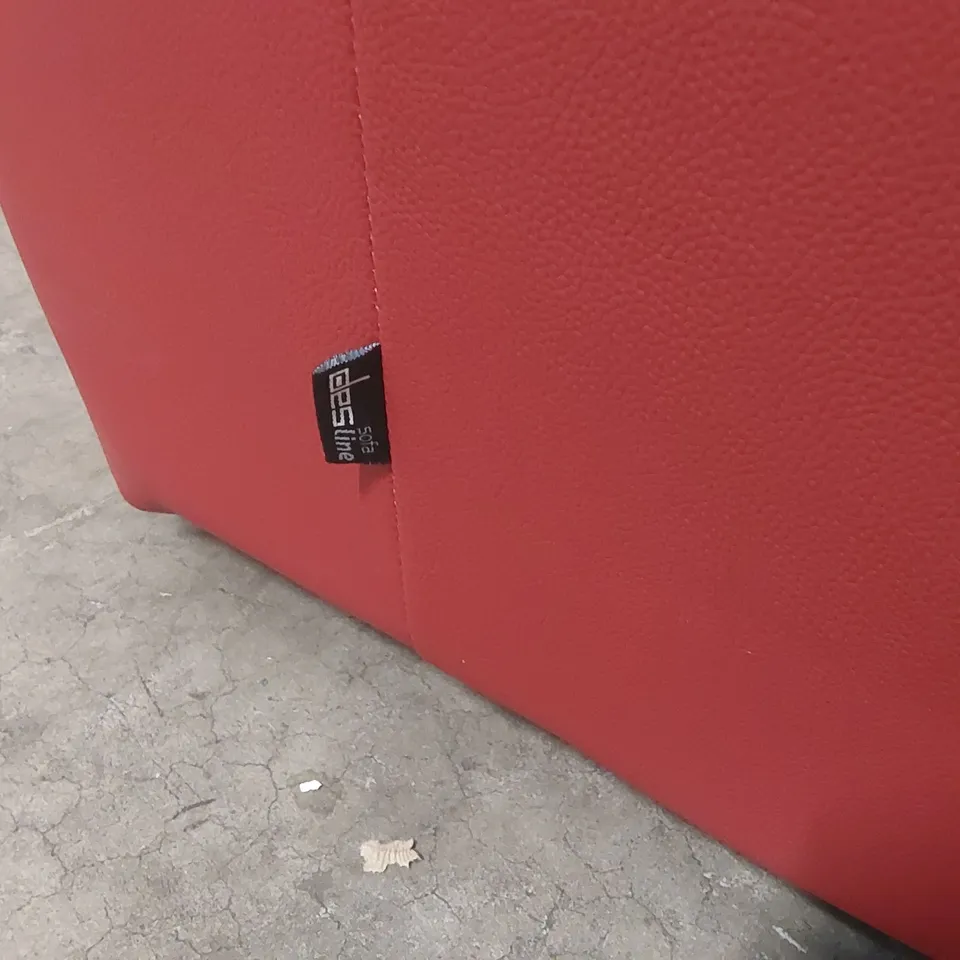 QUALITY DESIGNER DES SOFA LINE HEPPMAN GENUINE LEATHER 3 SEATER SOFA