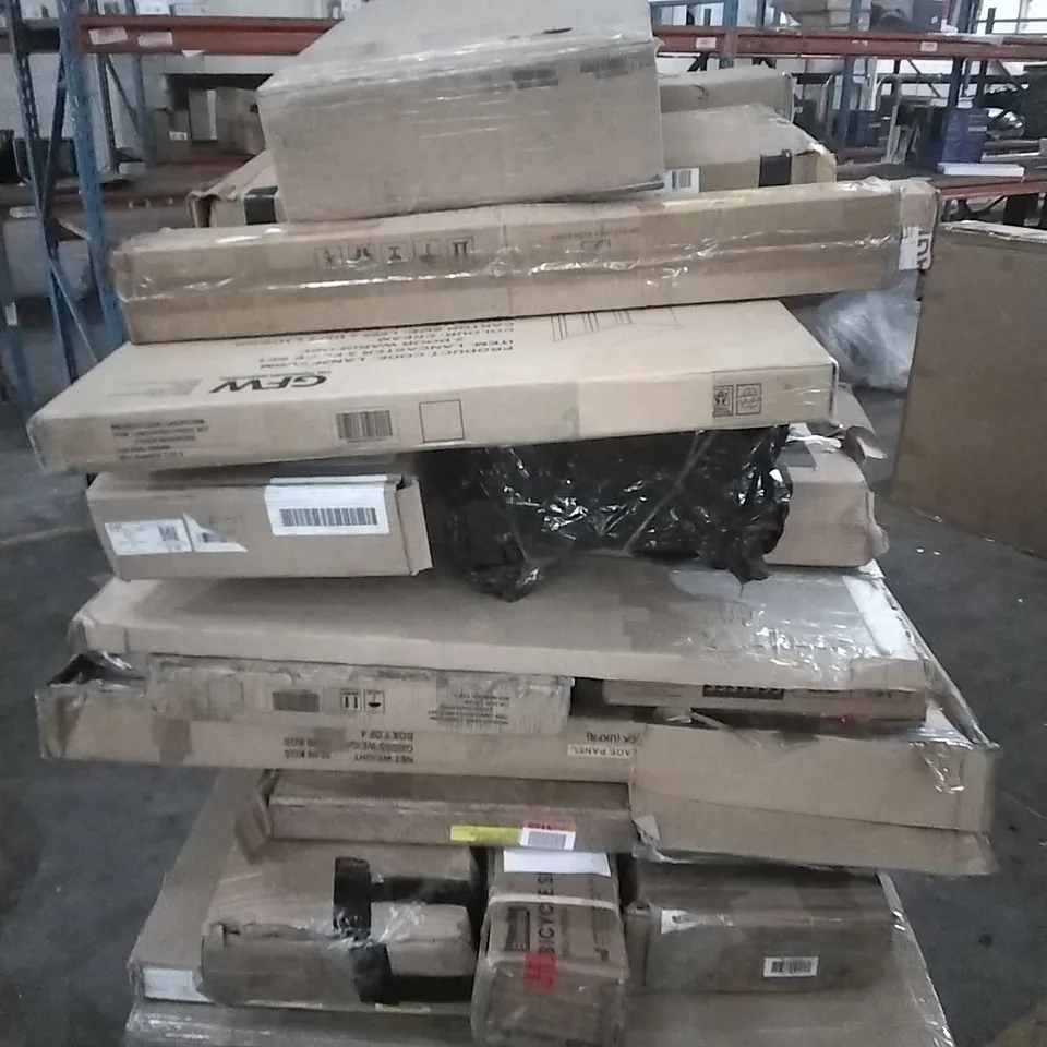 PALLET OF ASSORTED BOXED FURNITURE ITEMS