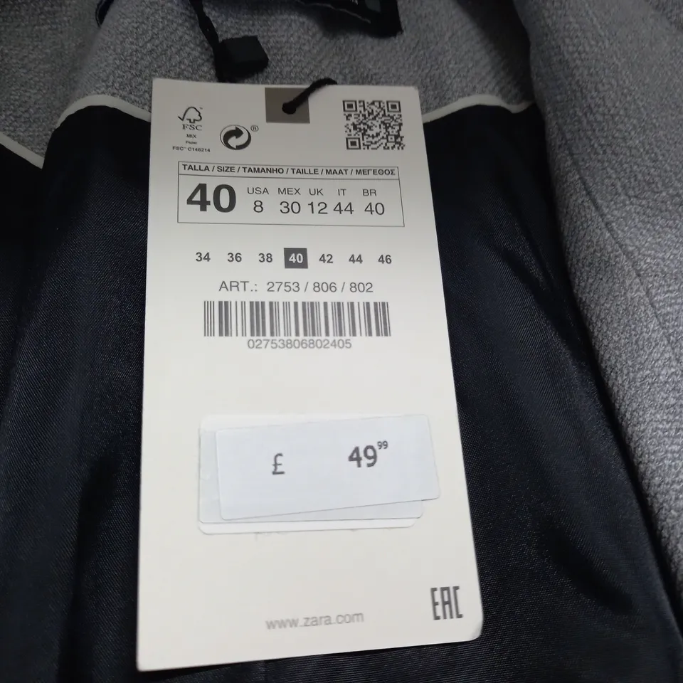 ZARA WOMENS BLAZER - UK 12