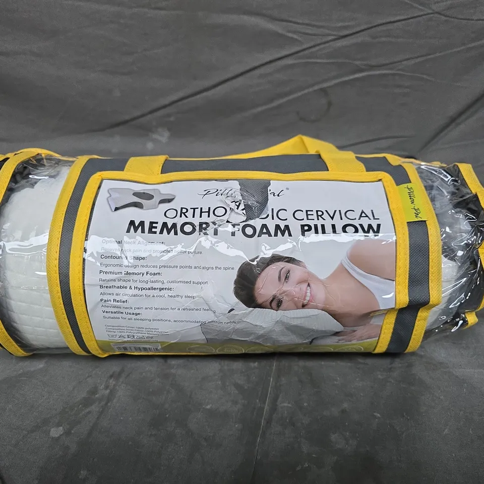 ORTHOPAEDIC CERVICAL MEMORY FOAM PILLOW