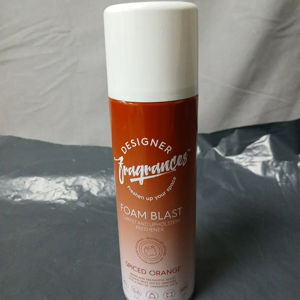 FOAM BLAST CARPET & UPHOLSTERY FRESHENER – SPICED ORANGE - X12