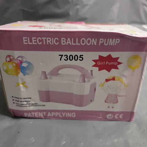 BOXED ELECTRIC BALLOON PUMP